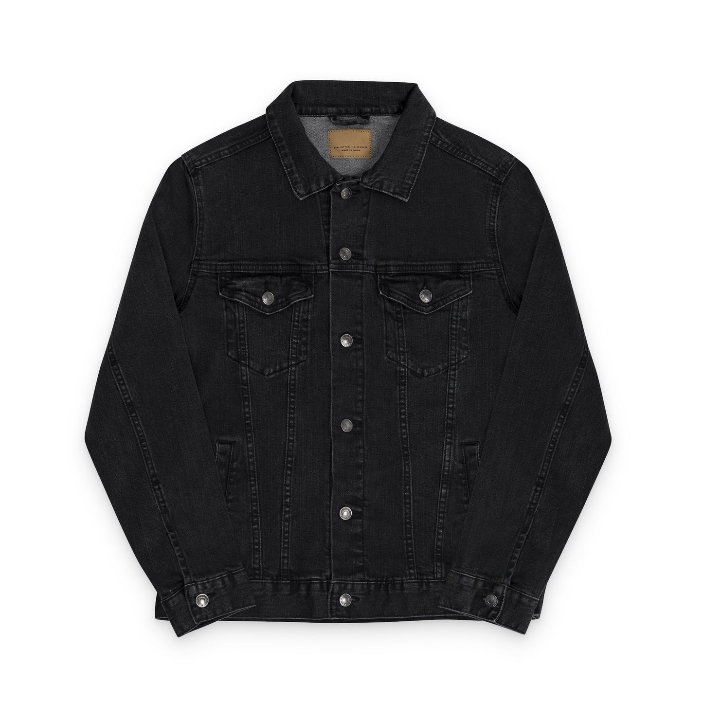 DENIM JAKKE - EMBROIDERED