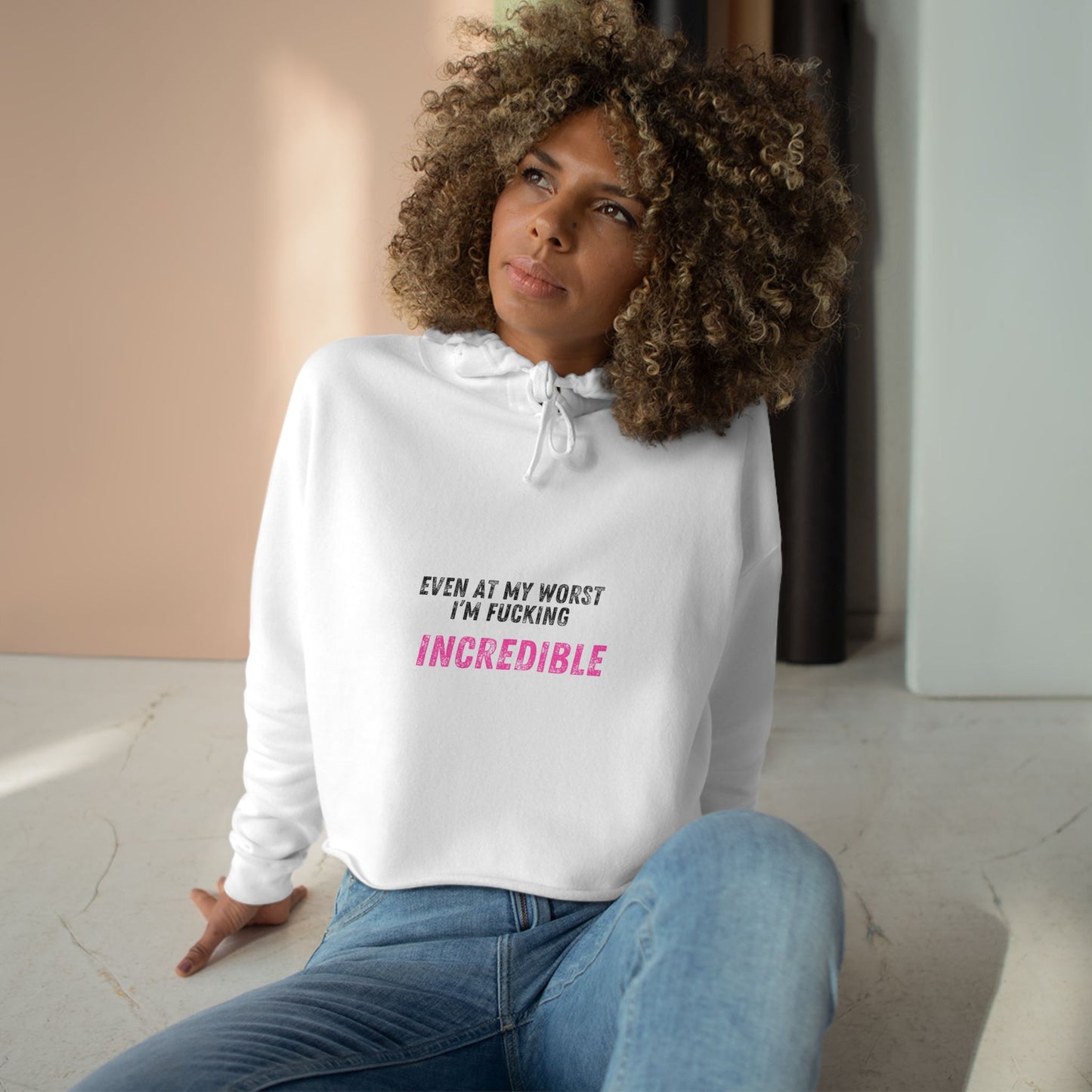 CROPPED HOODIE
