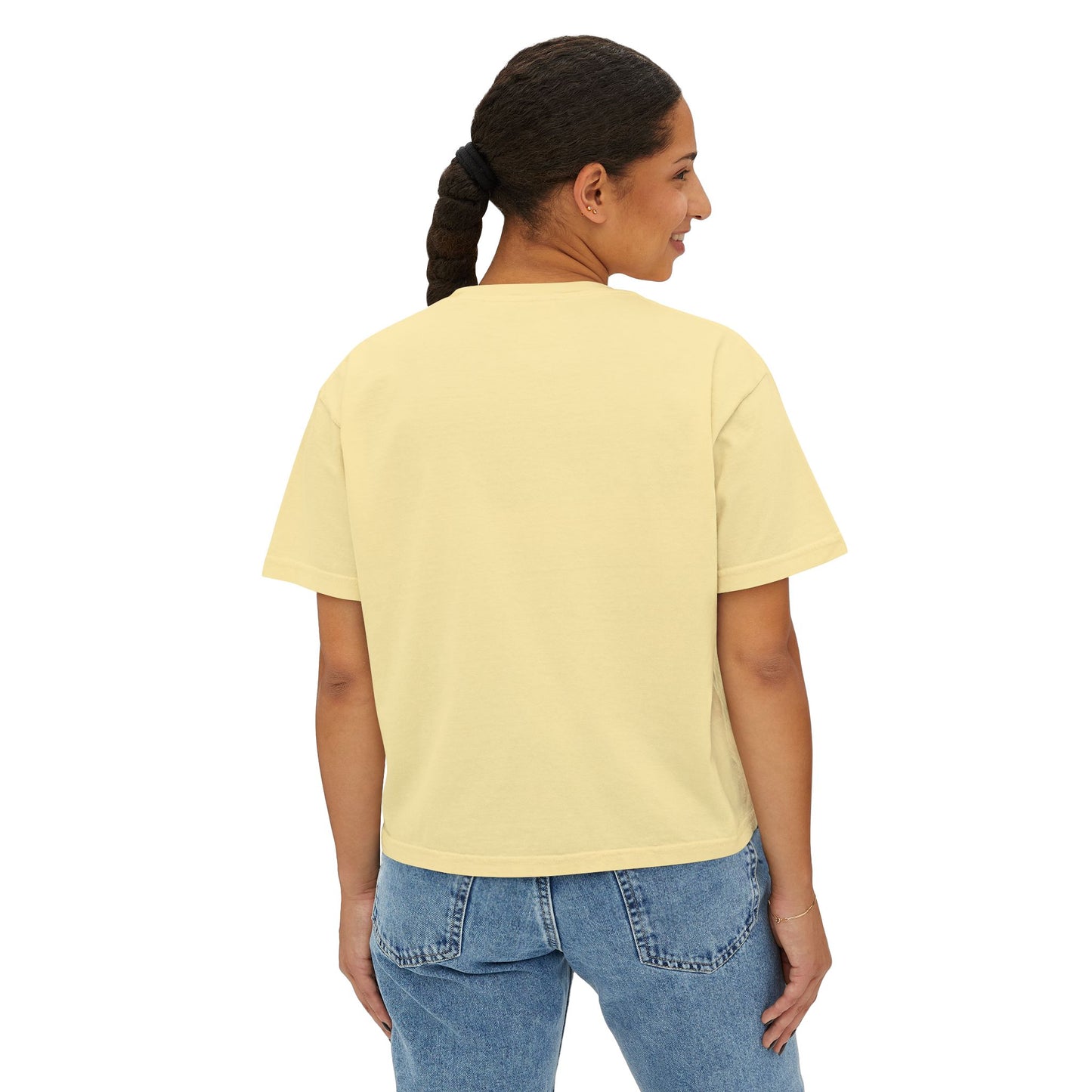 CROPPED BOXY TEE
