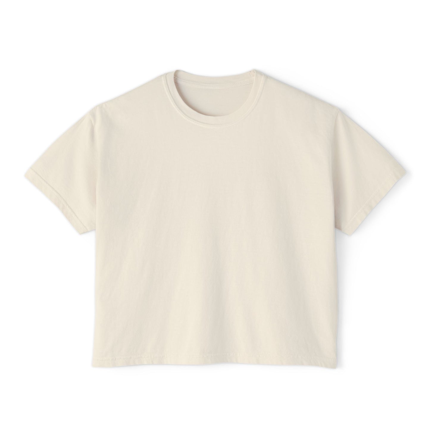 CROPPED BOXY TEE