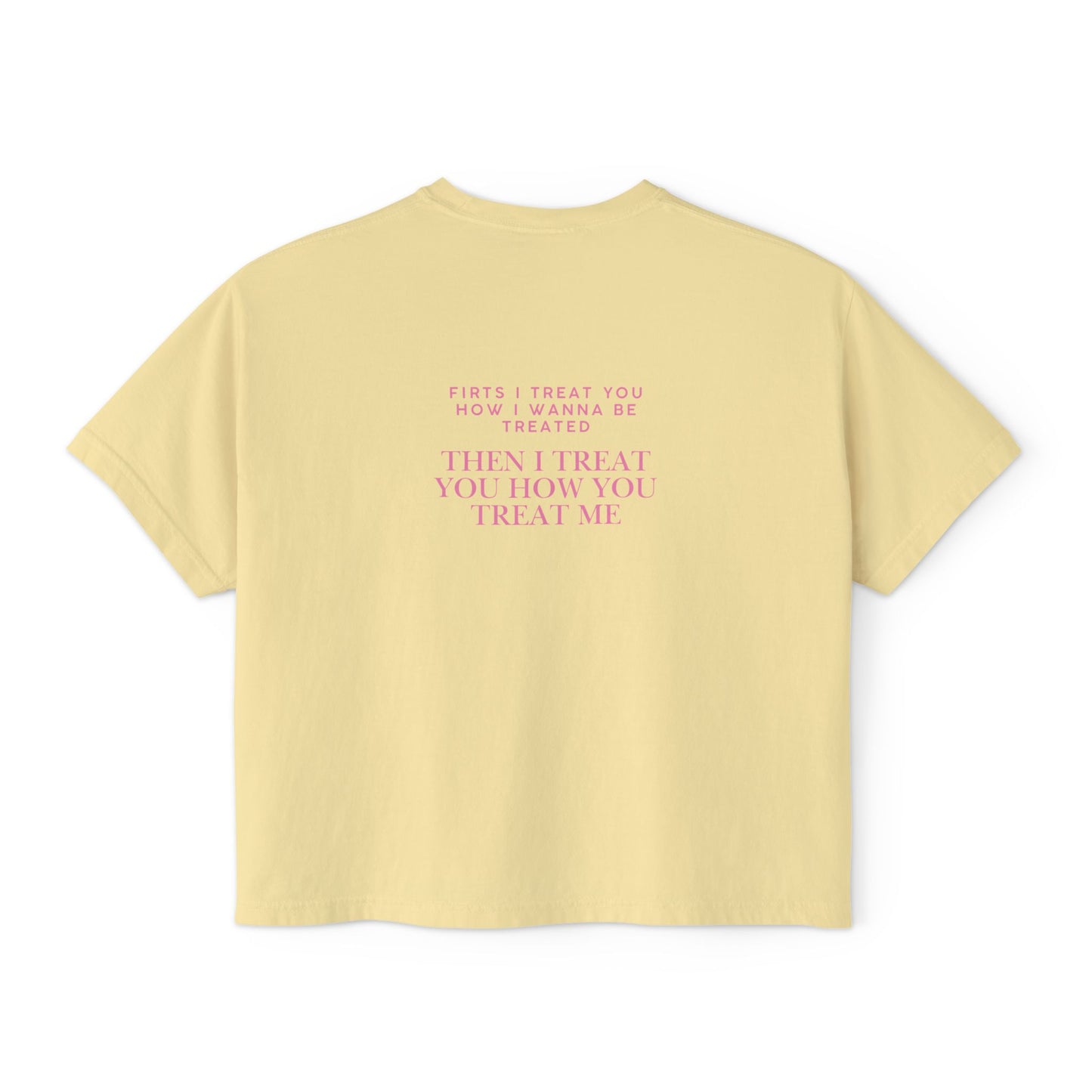 CROPPED BOXY TEE