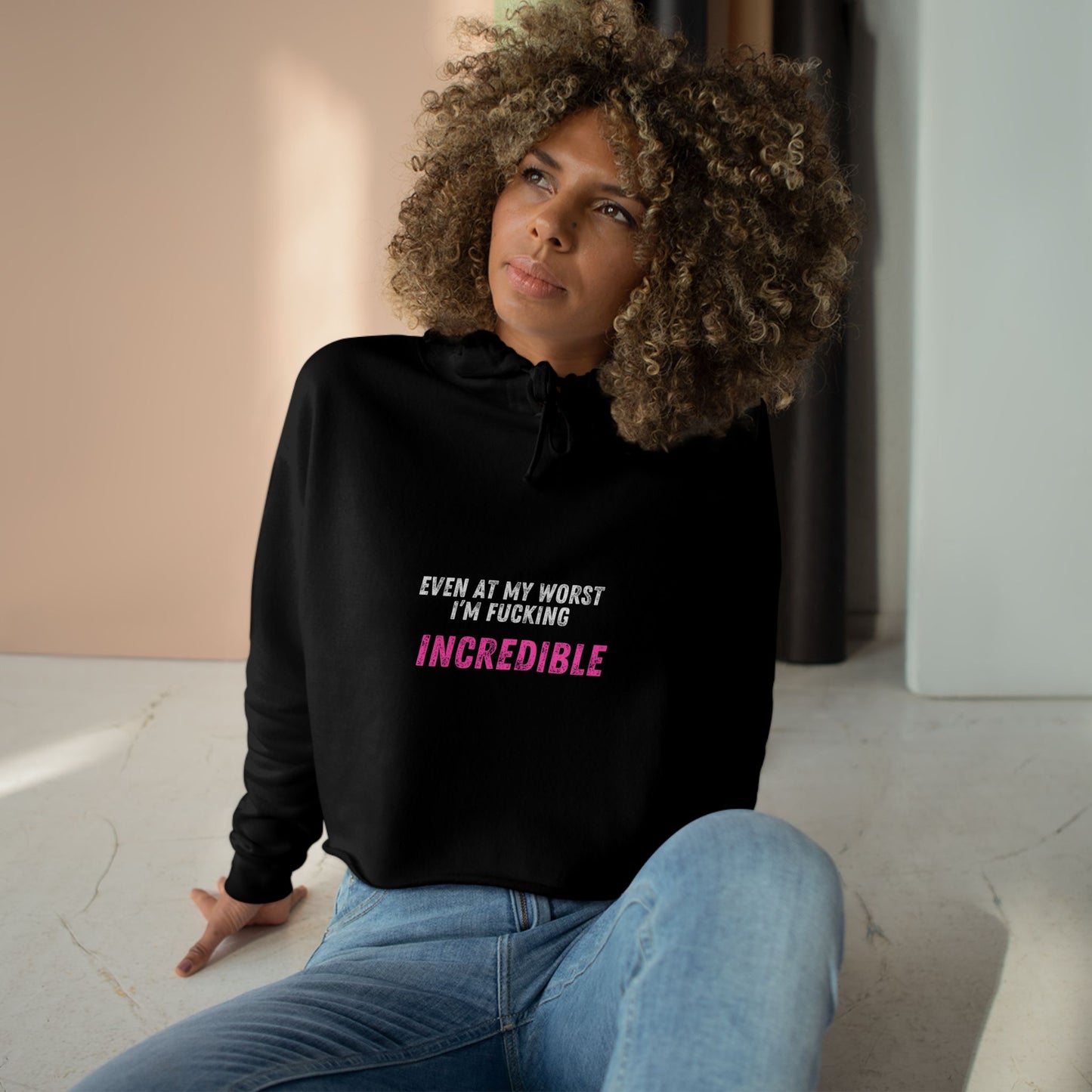 CROPPED HOODIE