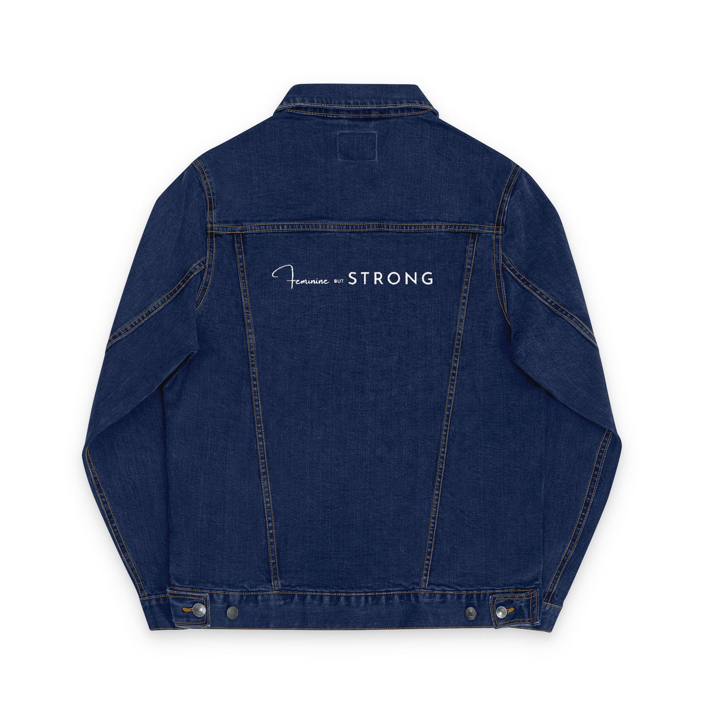 DENIM JAKKE - EMBROIDERED