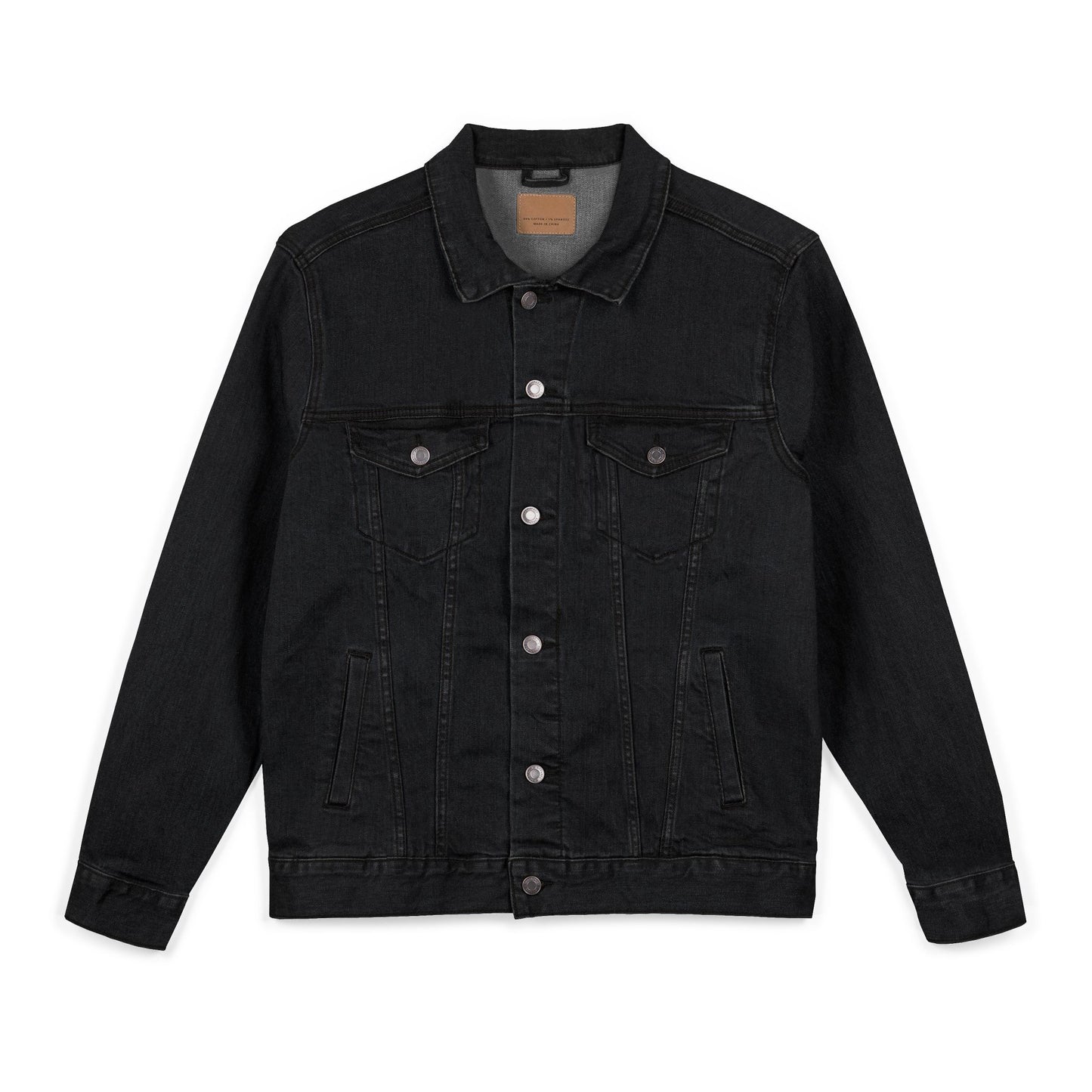 DENIM JAKKE - EMBROIDERED