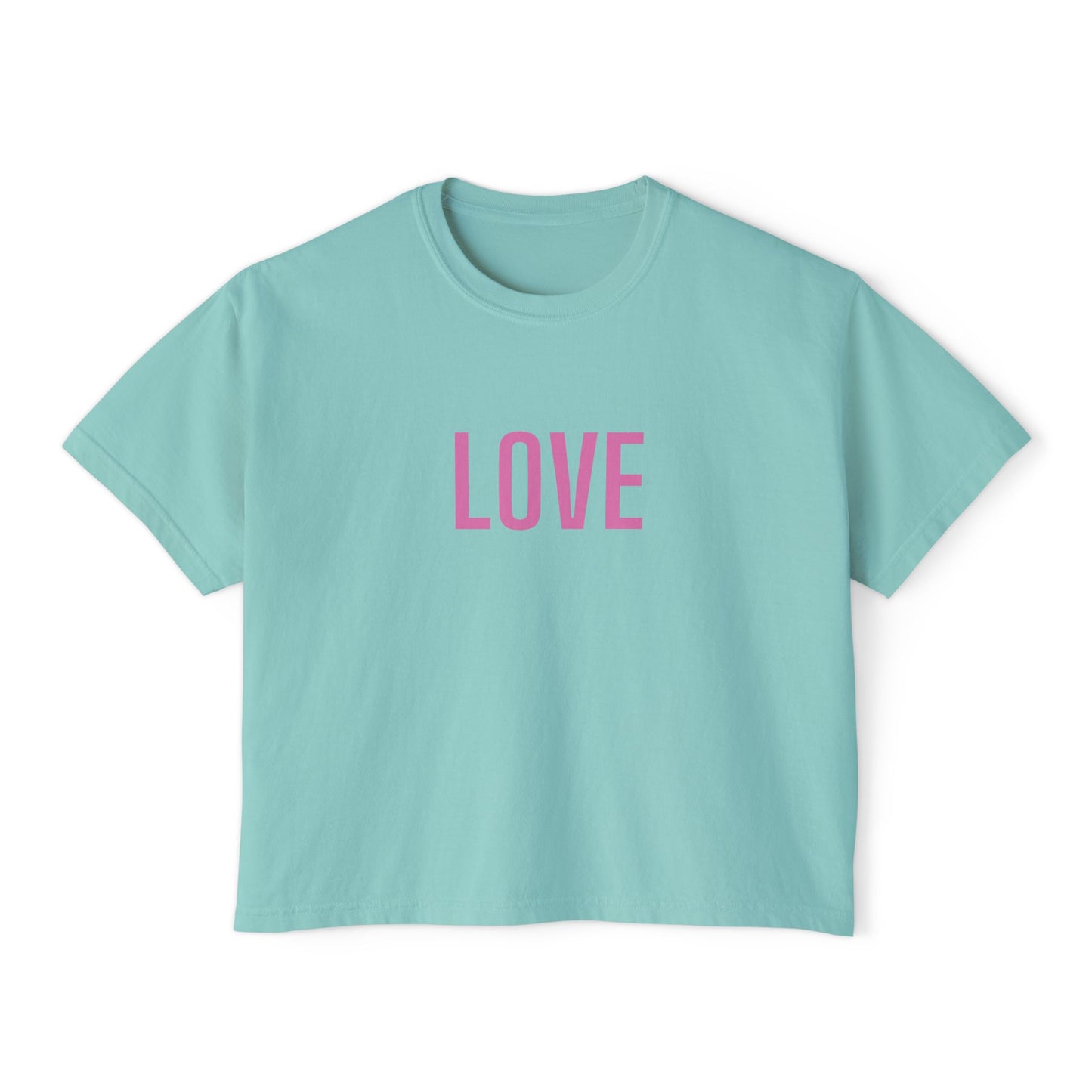 CROPPED BOXY TEE