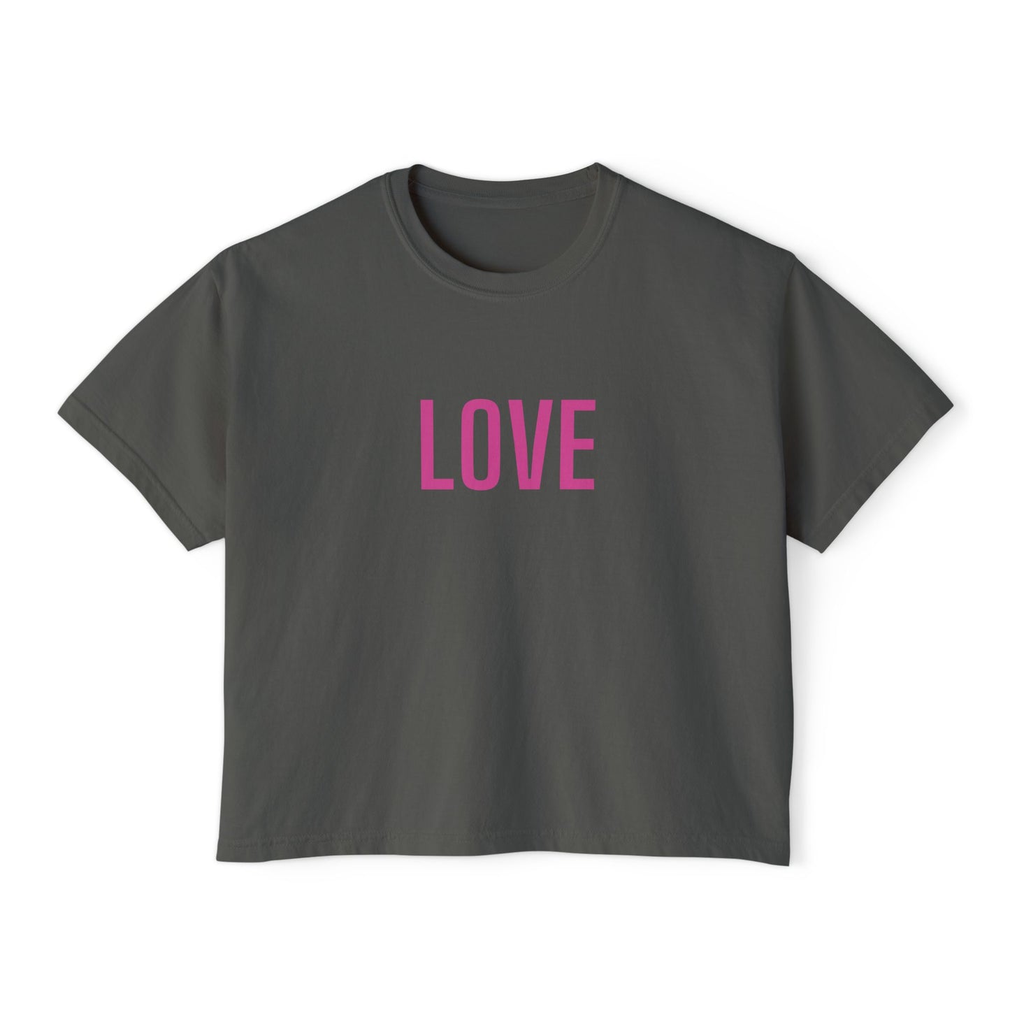 CROPPED BOXY TEE
