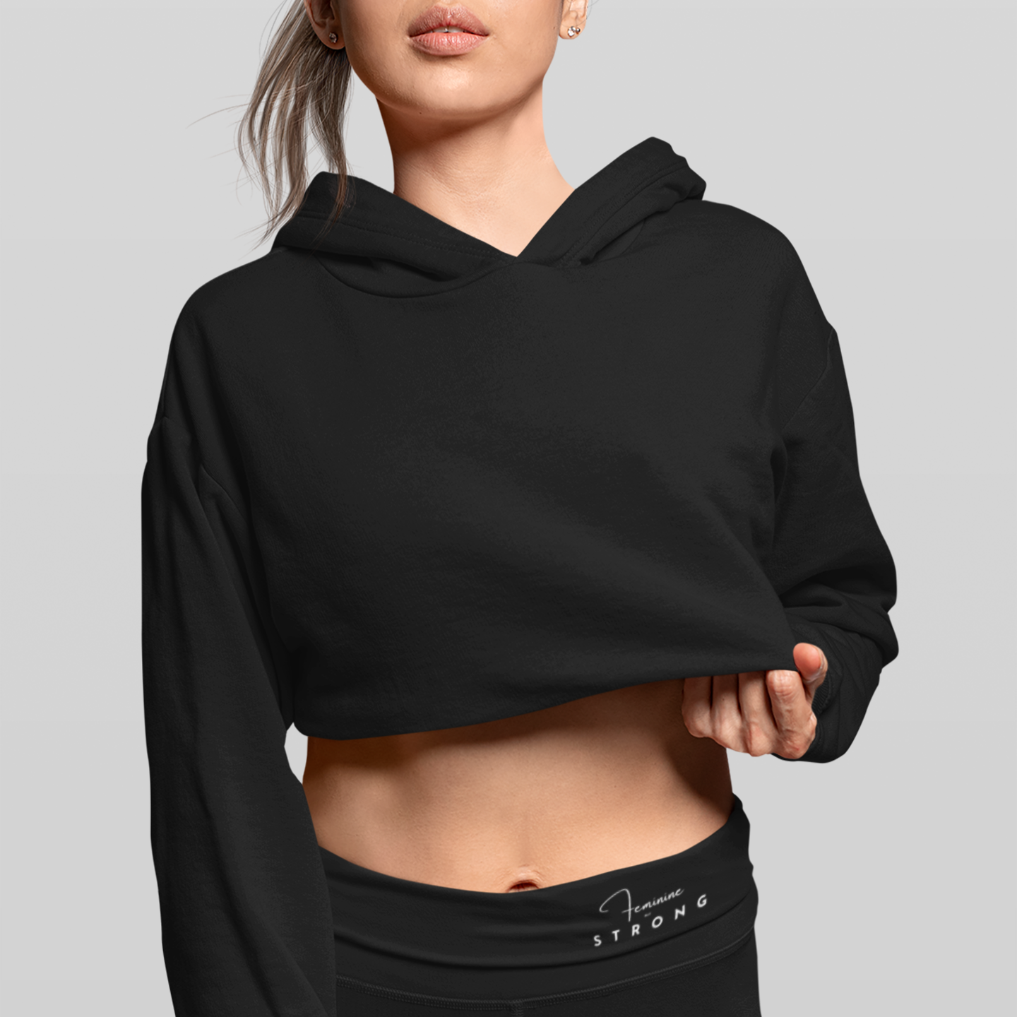 CROPPED HOODIE