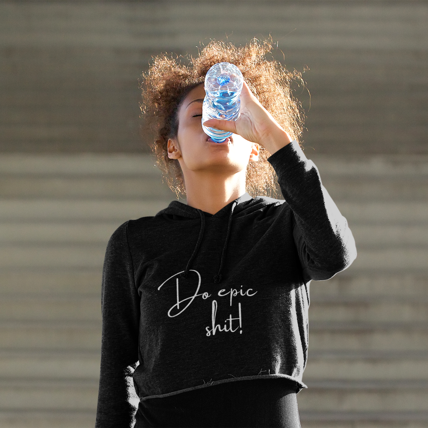 CROPPED HOODIE - Do Epic Shit