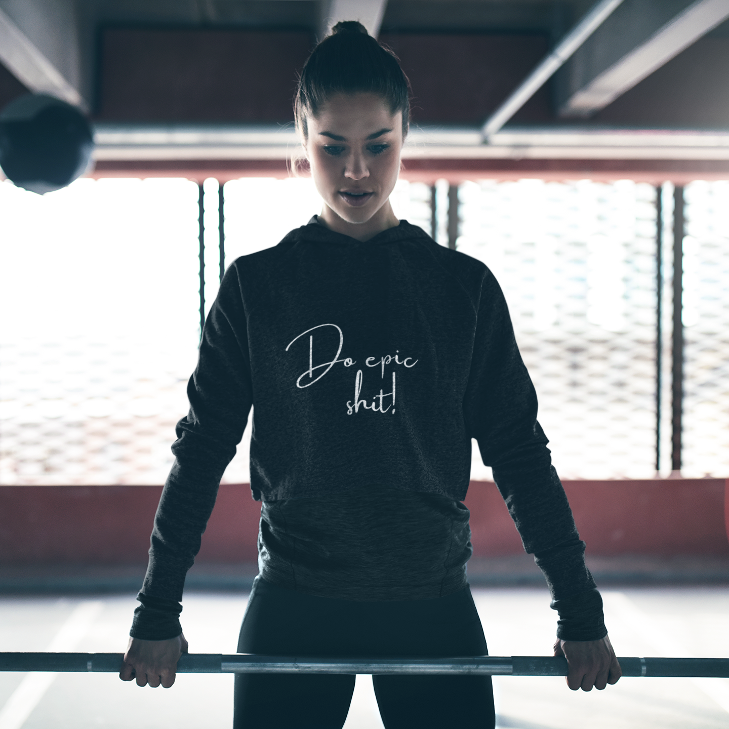 CROPPED HOODIE - Do Epic Shit
