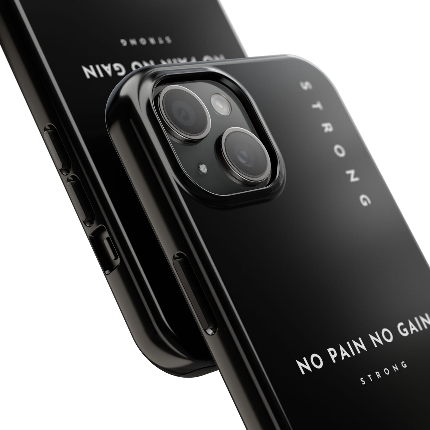 Copy of Motivational Phone Case - No Pain No Gain, Tough Phone Case, Inspirational Case, Strength Mobile Cover, Fitness Gift