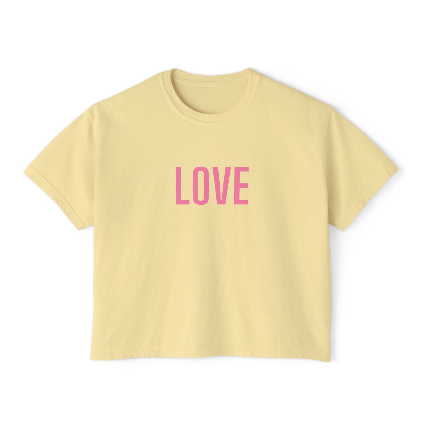 CROPPED BOXY TEE
