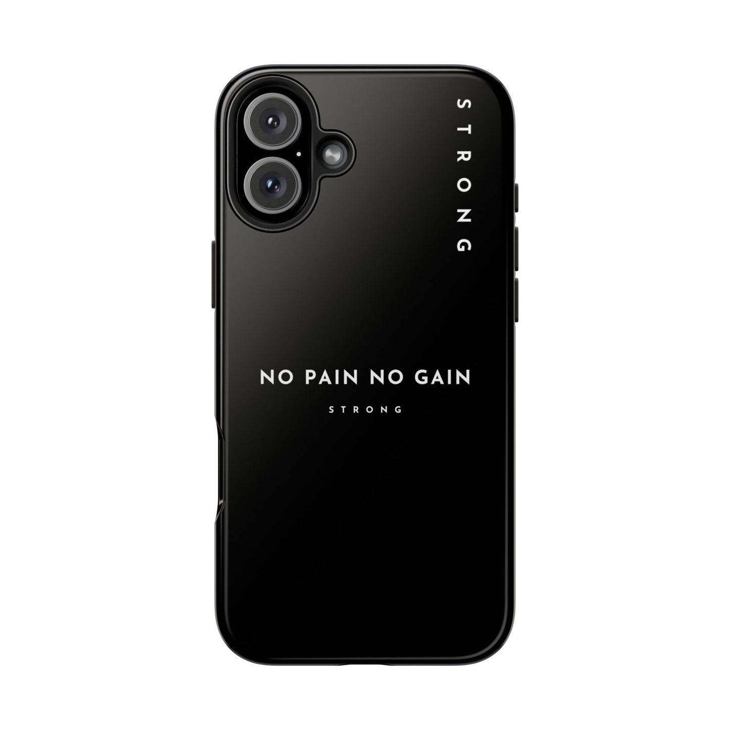 Copy of Motivational Phone Case - No Pain No Gain, Tough Phone Case, Inspirational Case, Strength Mobile Cover, Fitness Gift