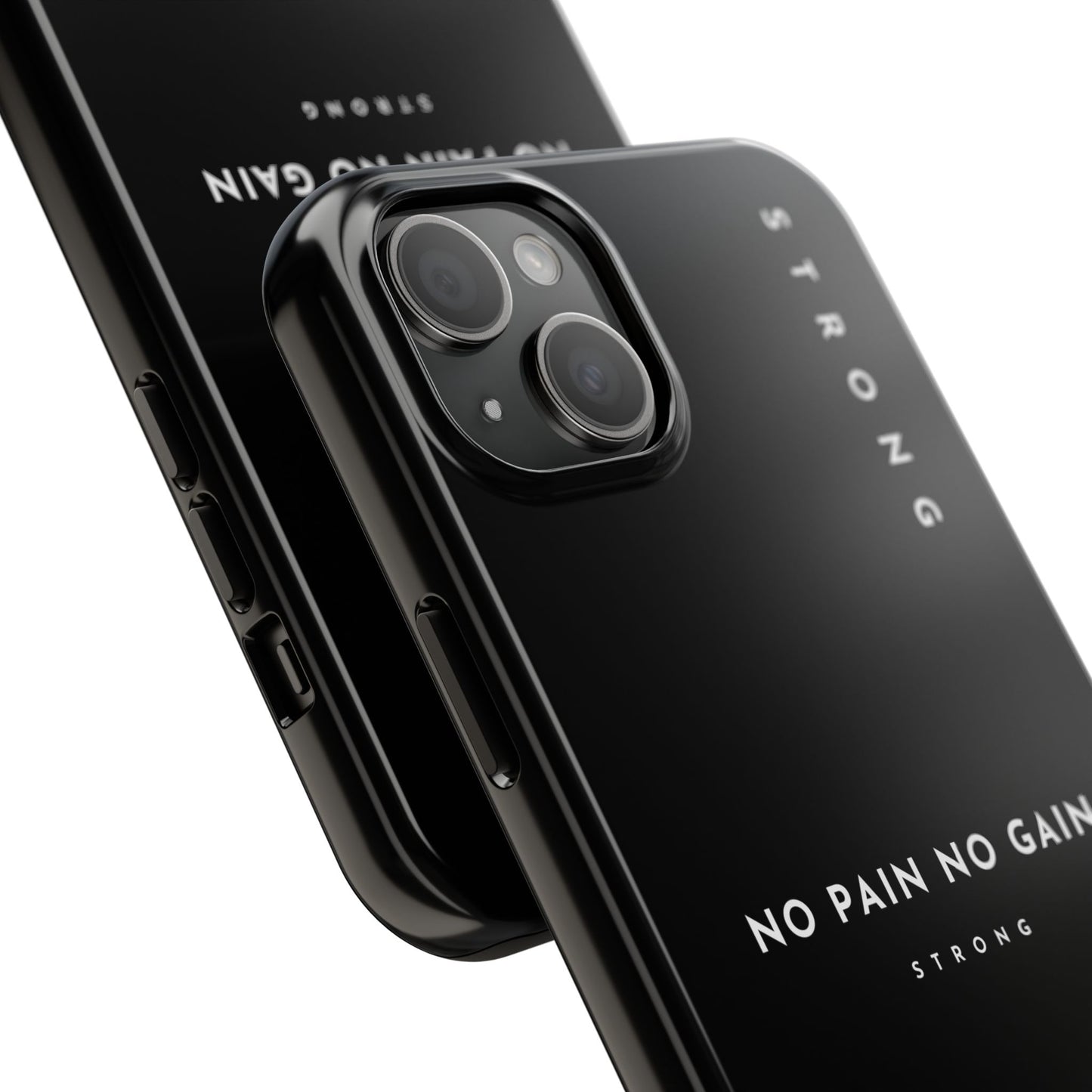 Copy of Motivational Phone Case - No Pain No Gain, Tough Phone Case, Inspirational Case, Strength Mobile Cover, Fitness Gift