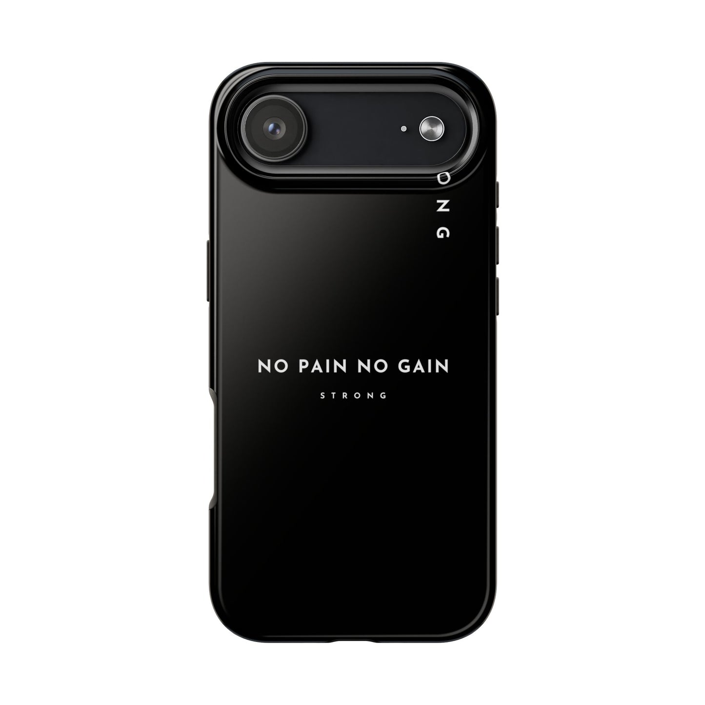 Copy of Motivational Phone Case - No Pain No Gain, Tough Phone Case, Inspirational Case, Strength Mobile Cover, Fitness Gift