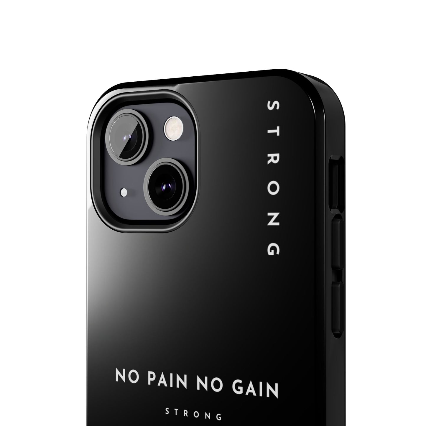 Copy of Motivational Phone Case - No Pain No Gain, Tough Phone Case, Inspirational Case, Strength Mobile Cover, Fitness Gift