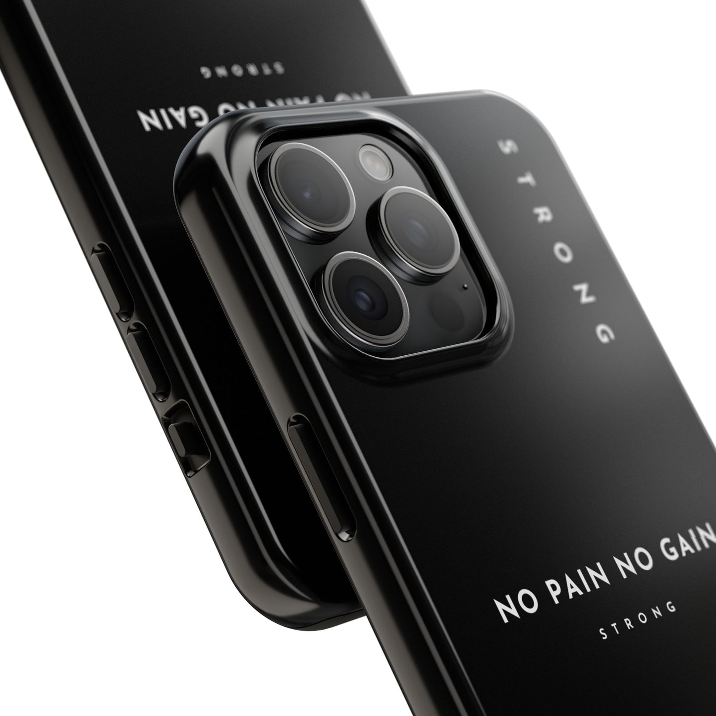 Copy of Motivational Phone Case - No Pain No Gain, Tough Phone Case, Inspirational Case, Strength Mobile Cover, Fitness Gift