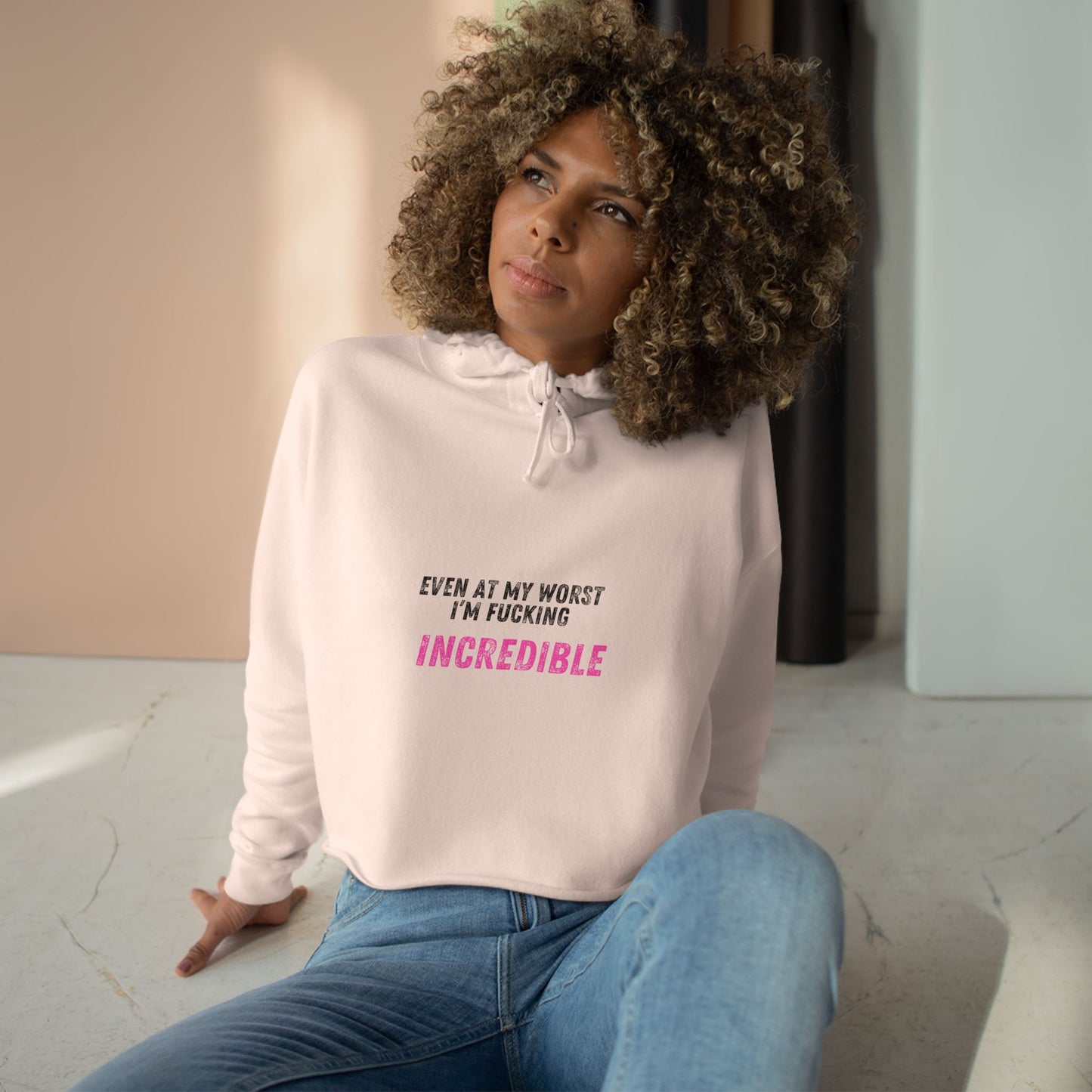 CROPPED HOODIE