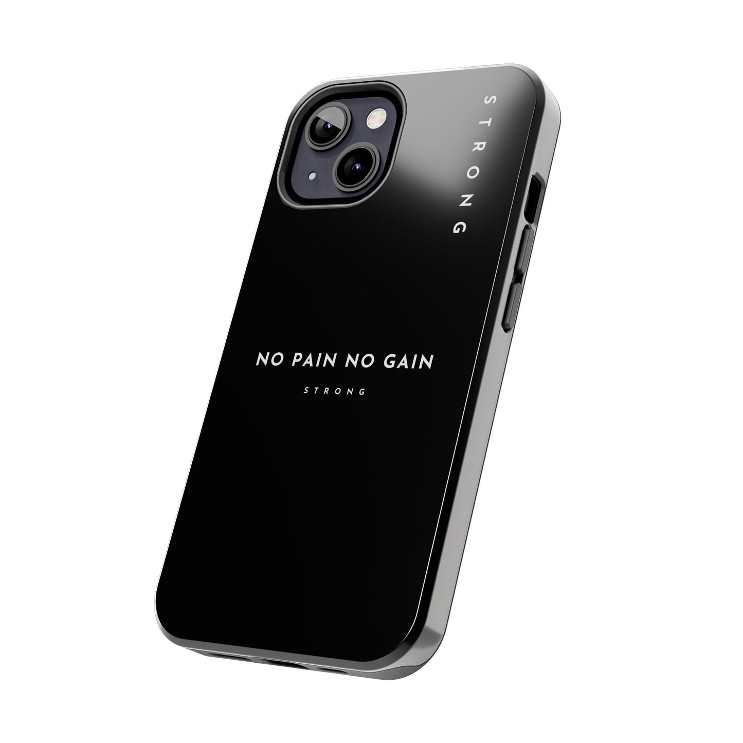 Copy of Motivational Phone Case - No Pain No Gain, Tough Phone Case, Inspirational Case, Strength Mobile Cover, Fitness Gift