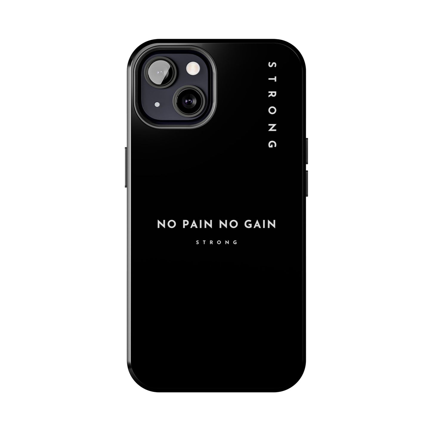 Copy of Motivational Phone Case - No Pain No Gain, Tough Phone Case, Inspirational Case, Strength Mobile Cover, Fitness Gift