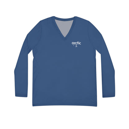 Women's Long Sleeve V-Neck Shirt - Comfortable Fashion Top, Casual Wear, Perfect for Spring, Layering Essentials, Gift for Her