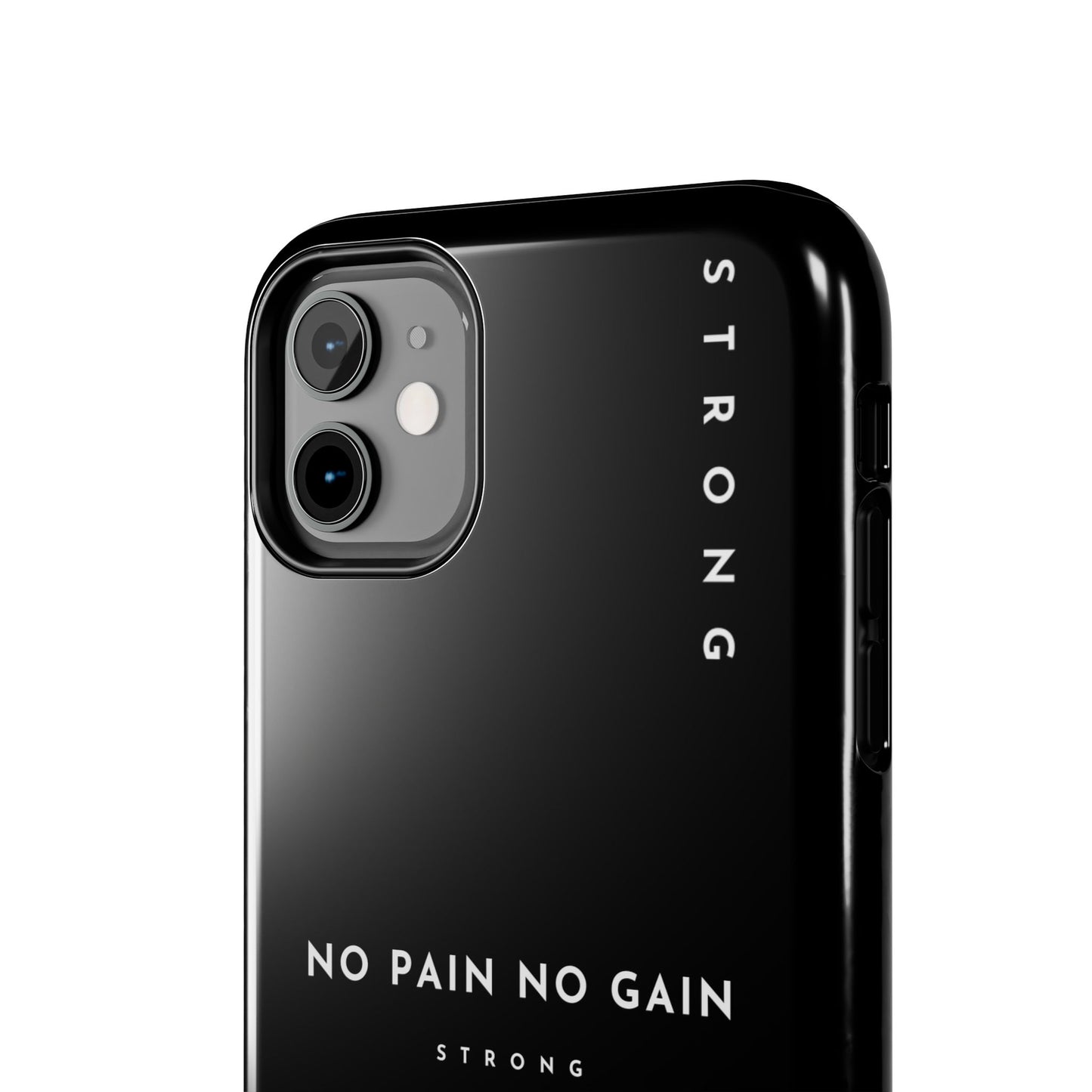 Copy of Motivational Phone Case - No Pain No Gain, Tough Phone Case, Inspirational Case, Strength Mobile Cover, Fitness Gift