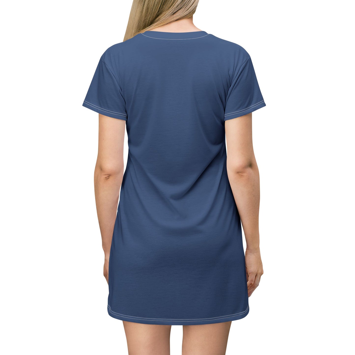 Chic Casual T-Shirt Dress - Perfect for Summer, Relaxed Vibe, Everyday Wear, Ideal for Travel or Lounging, Women's Fashion and Gifts