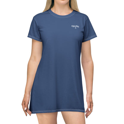 Chic Casual T-Shirt Dress - Perfect for Summer, Relaxed Vibe, Everyday Wear, Ideal for Travel or Lounging, Women's Fashion and Gifts