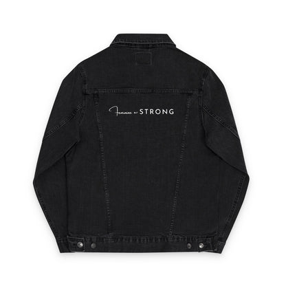 DENIM JAKKE - EMBROIDERED