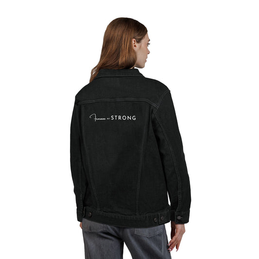 DENIM JAKKE - EMBROIDERED
