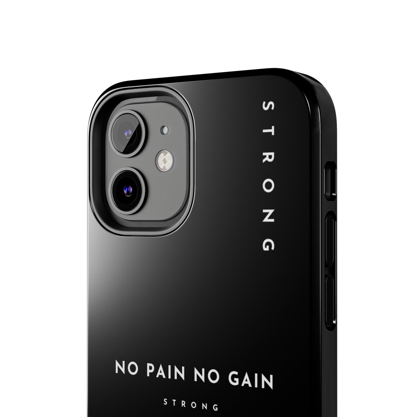 Copy of Motivational Phone Case - No Pain No Gain, Tough Phone Case, Inspirational Case, Strength Mobile Cover, Fitness Gift