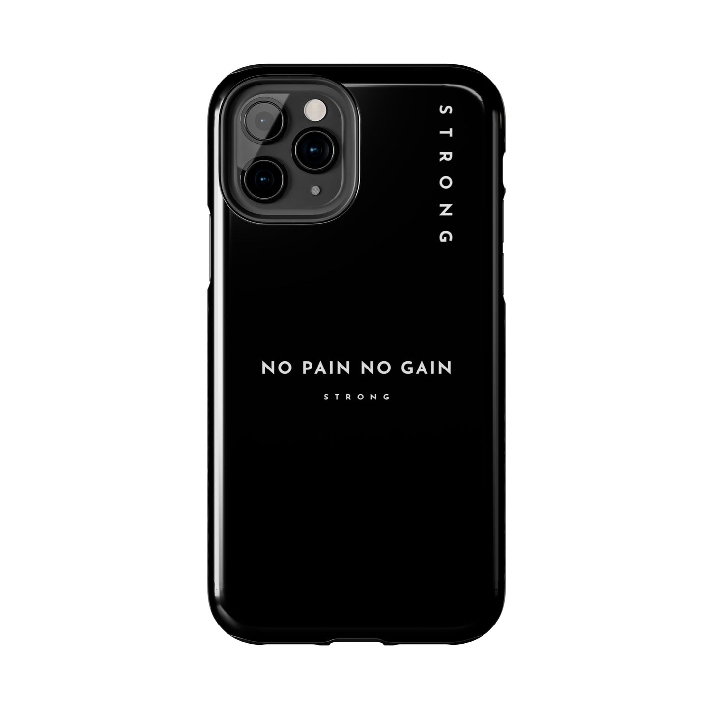 Copy of Motivational Phone Case - No Pain No Gain, Tough Phone Case, Inspirational Case, Strength Mobile Cover, Fitness Gift