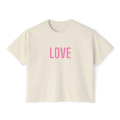 CROPPED BOXY TEE