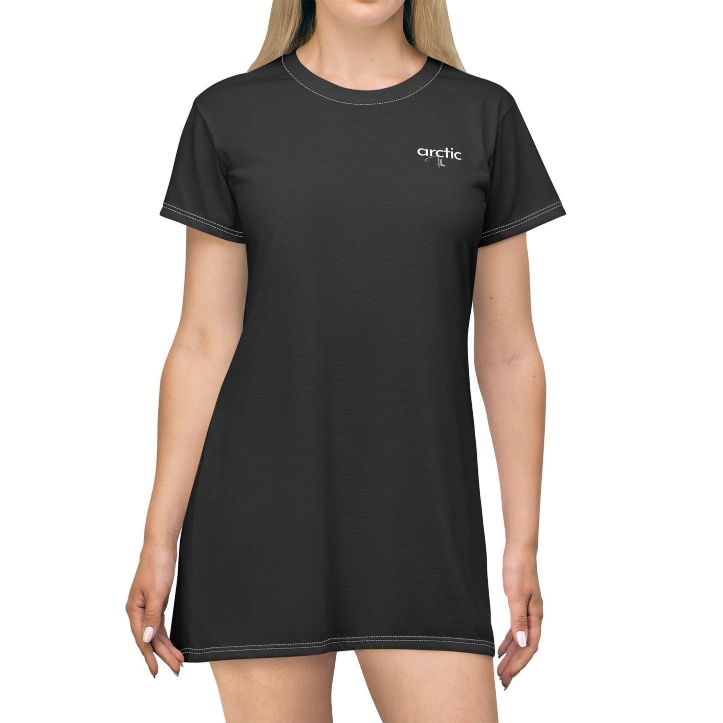 Copy of Copy of Chic Casual T-Shirt Dress - Perfect for Summer, Relaxed Vibe, Everyday Wear, Ideal for Travel or Lounging, Women's Fashion and Gifts