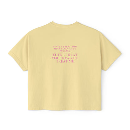 CROPPED BOXY TEE