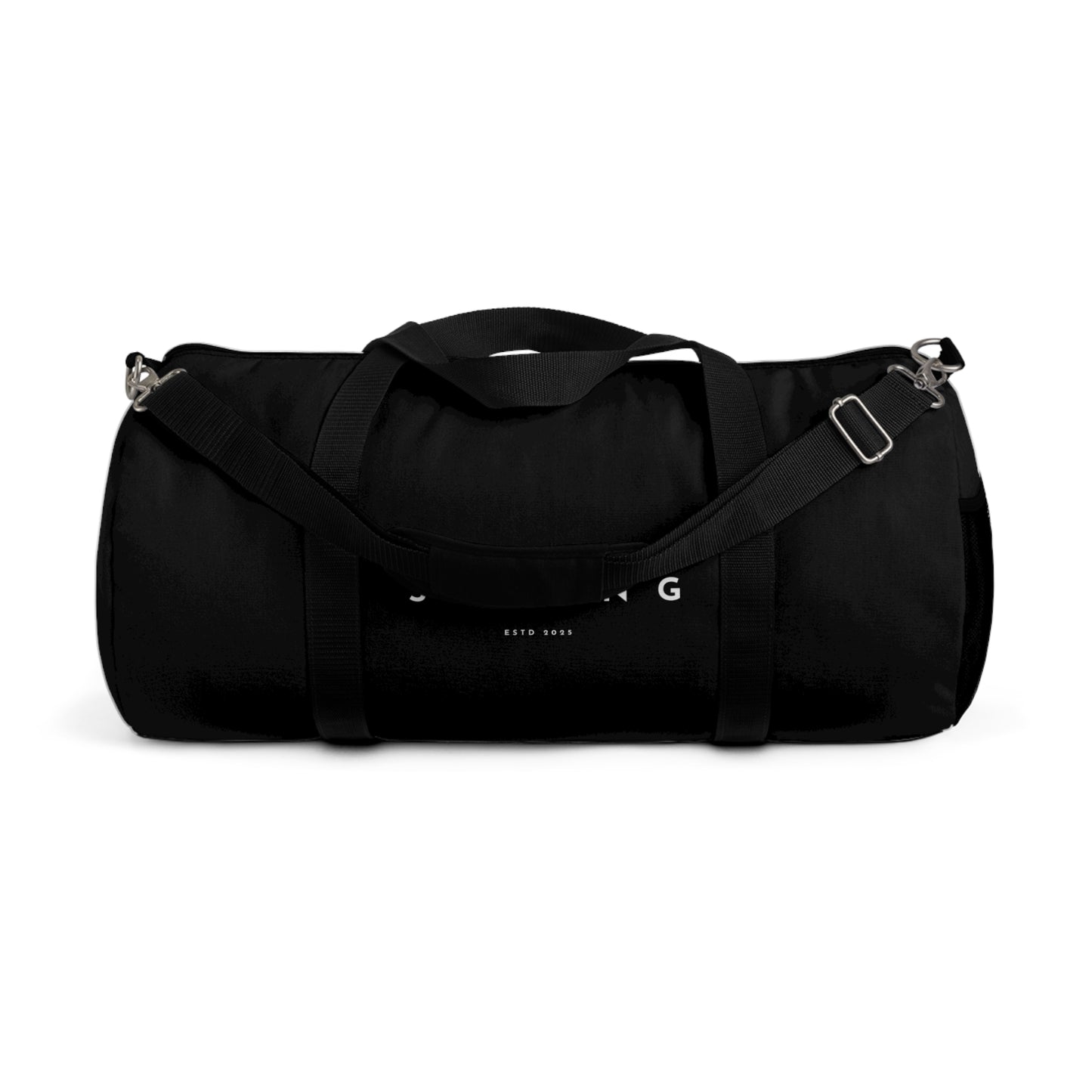 Sleek Minimalist Duffel Bag for Gym &amp; Travel | Strong, Stylish Weekend Bag | Perfect for Gym Lovers, Fitness, Travel Essentials, Unisex Gift