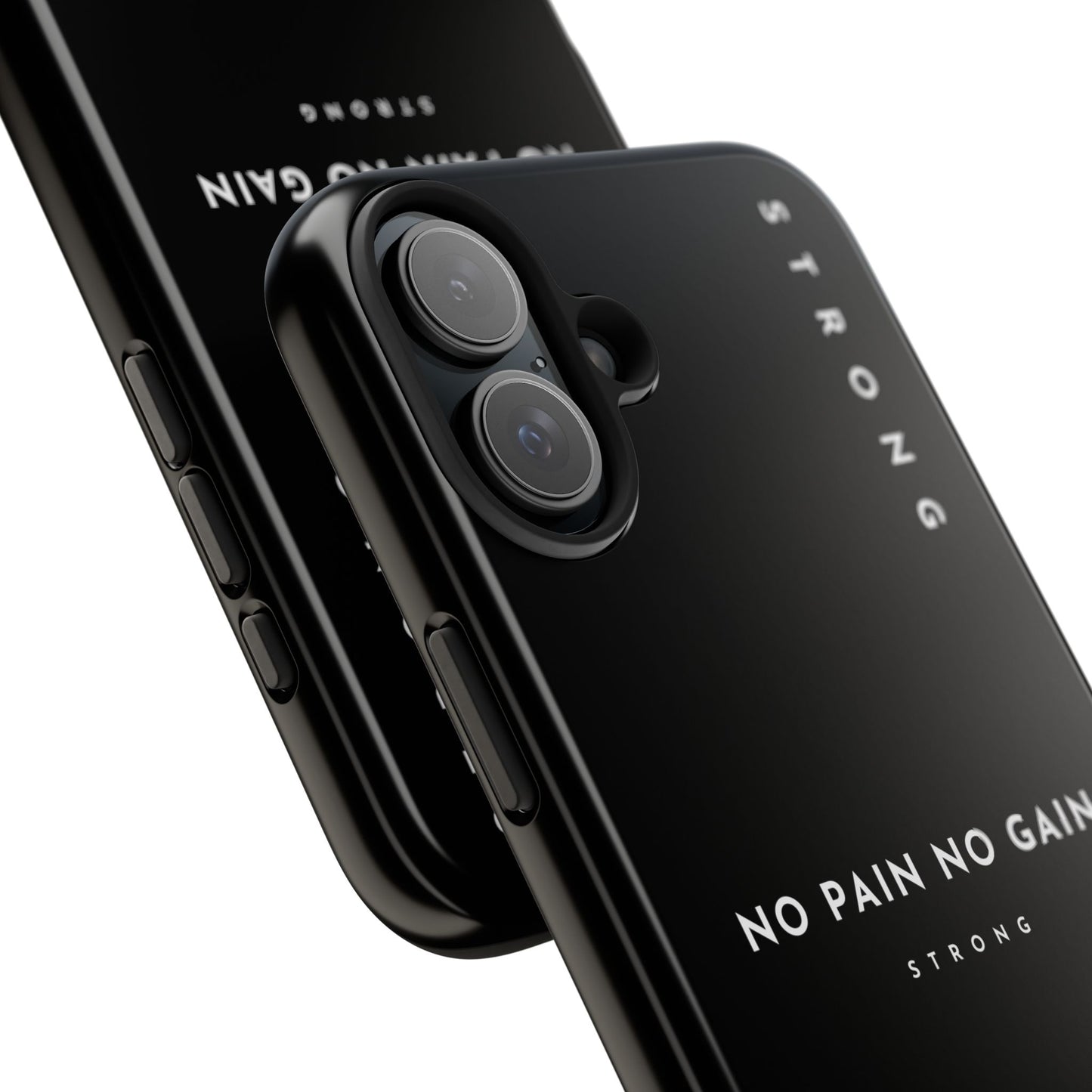 Copy of Motivational Phone Case - No Pain No Gain, Tough Phone Case, Inspirational Case, Strength Mobile Cover, Fitness Gift