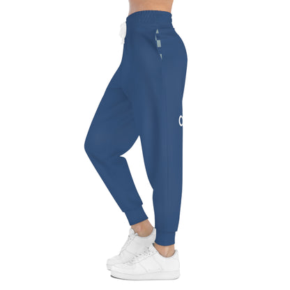 Blue Athletic Joggers, Comfortable Joggers for Sports, Workout, Running, Casual Wear, Gift for Fitness Enthusiasts