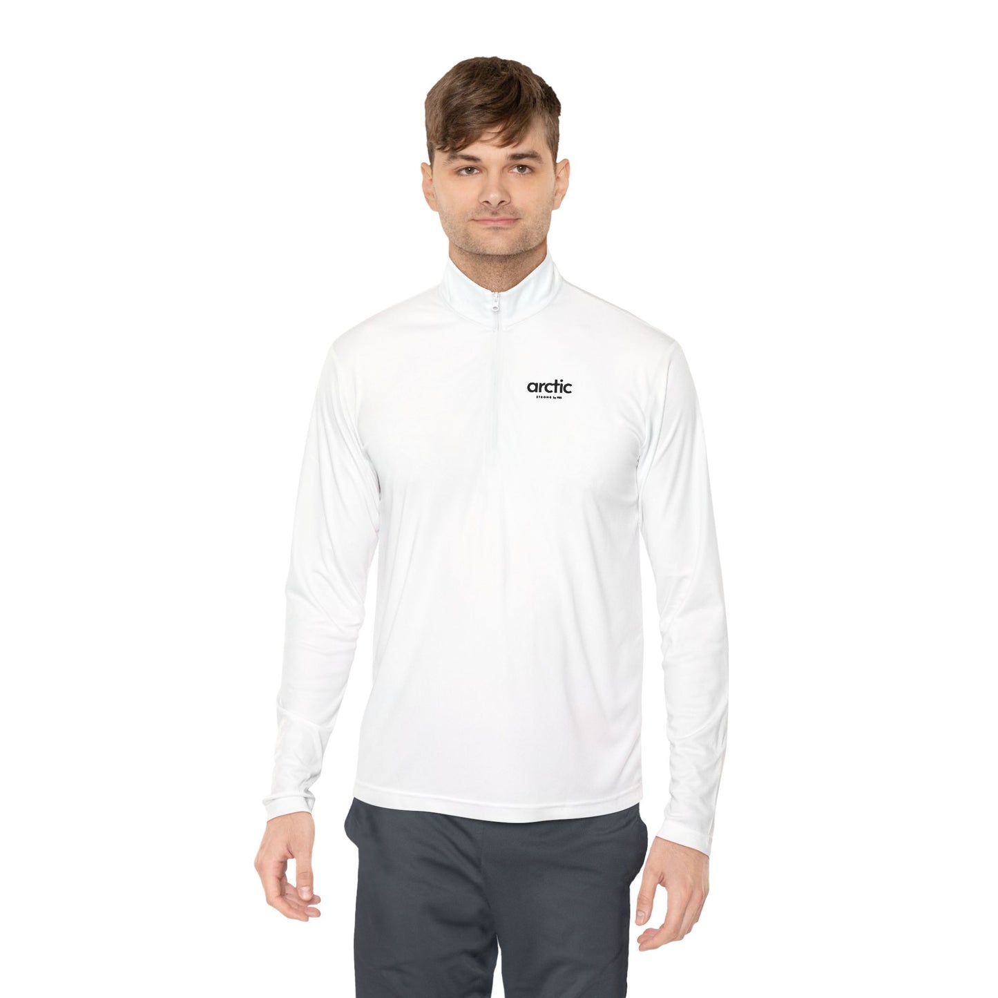 Unisex Quarter-Zip Pullover - Cozy Layer for All Seasons, Perfect for Casual Outings, Gifts, Sports Events, and Outdoor Activities