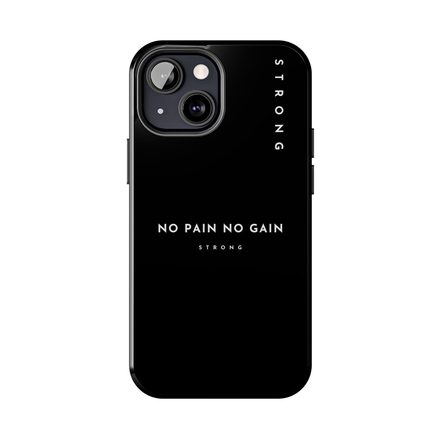 Copy of Motivational Phone Case - No Pain No Gain, Tough Phone Case, Inspirational Case, Strength Mobile Cover, Fitness Gift