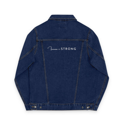 DENIM JAKKE - EMBROIDERED