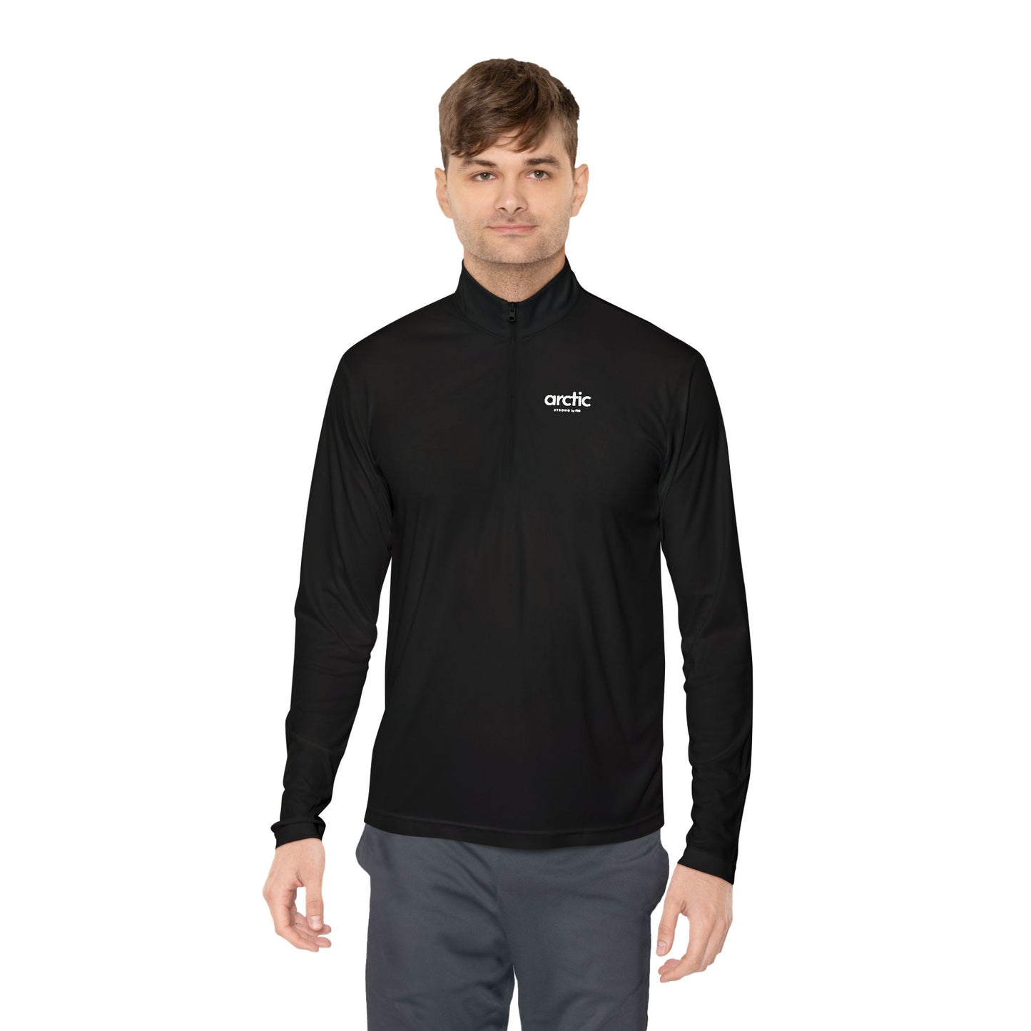 Unisex Quarter-Zip Pullover - Cozy Layer for All Seasons, Perfect for Casual Outings, Gifts, Sports Events, and Outdoor Activities