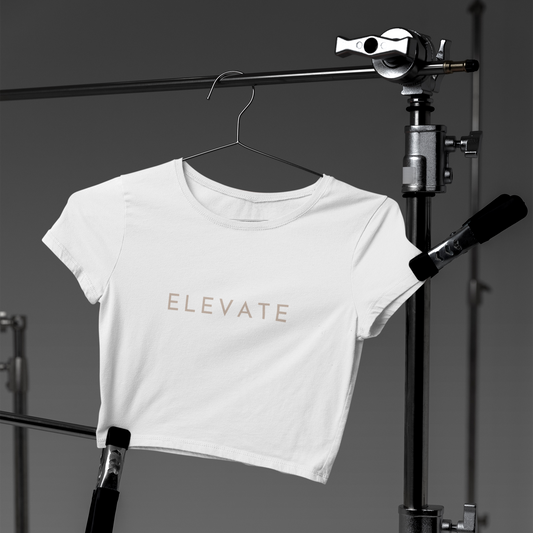 ELEVATE CROP TEE