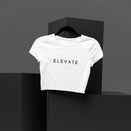 ELEVATE CROP TEE